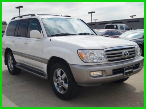 2006 toyota land cruiser 4.7l v8, 4x4, navigation, moonroof, 3rd row, leather