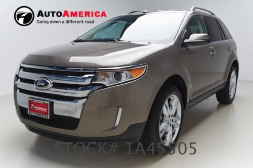 27k low miles 2012 ford edge limited nav leather autoamerica