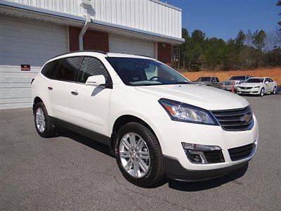 Chevrolet traverse lt new 4 dr suv automatic gasoline 3.6l v6 dir dohc 24v wht