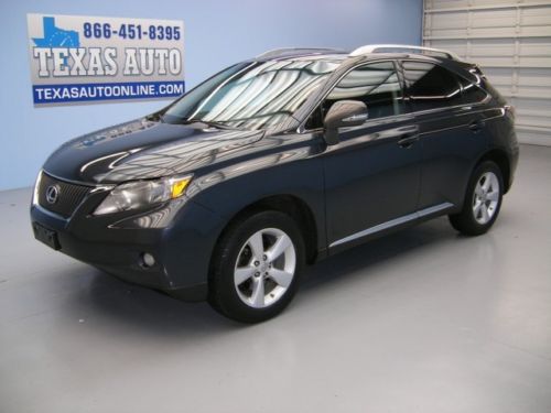 We finance!! 2010 lexus rx 350 awd roof nav heated/cooled leather 40k texas auto