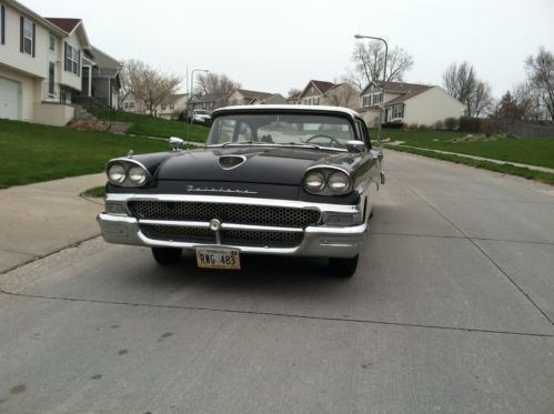 Classic and clean 1958 ford fairlane 500 - low miles!