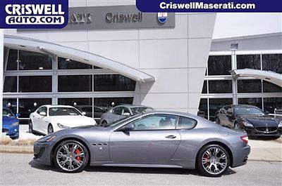 New maserati granturismo sport coupe ferrari v8 grigio gray nav loaded