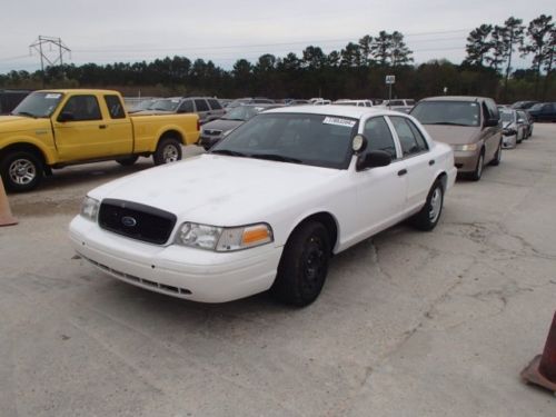 2008 ford crown victoria police interceptor sedan 4-door 4.6l