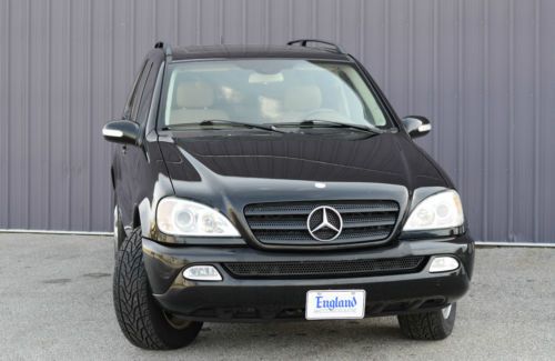 2003 mercedes-benz ml320 base sport utility 4-door 3.2l awd low mileage clean!!