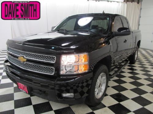 12 chevy silverado 1500 ltz extended cab 4x4 heated leather seats tonneau cover