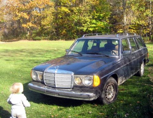 Mercedes-benz 300td station wagon with veggie oil wvo system