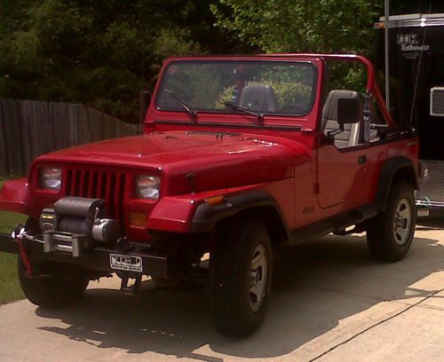 1990 jeep wrangler base sport utility 2-door 2.5l