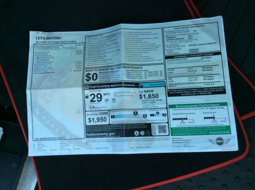 2013 Mini Cooper S John Cooper Works Limited Edition GP, US $34,900.00, image 19