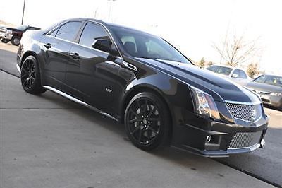 4dr sdn cadillac cts-v sedan v low miles automatic gasoline engine, 6.2l superch