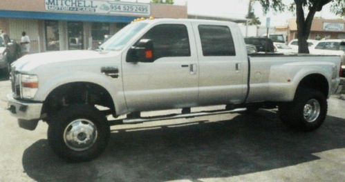 2010 ford f-350 lariat crew cab 4x4 38,537 mi. 6.4 diesel 1 owner clean car fax.