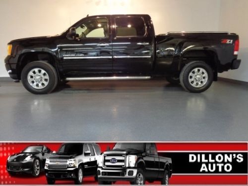 2011 gmc sierra 2500hd denali 6.0l onstar black leather z71 4x4