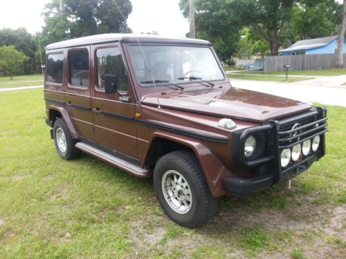 Mercedes 300gd g class diesel 300 gd gelandewagen