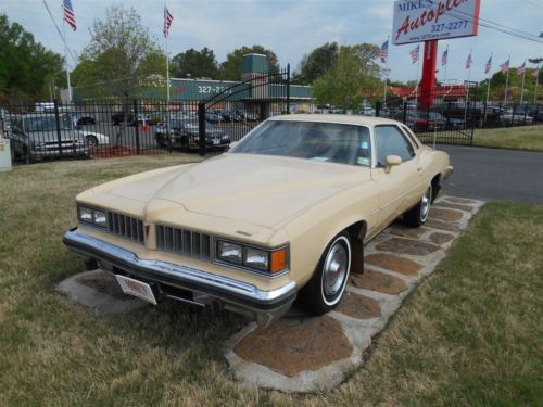 1977 pontiac lemans, good looking car, good running car, hard to find this nice