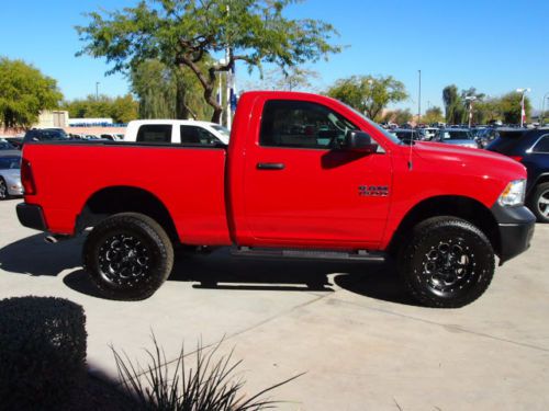 Lifted 2 Door Reg CabTradesman New 4.7L V8 4X4 Red Mopar 4WD Custom Financing, image 5