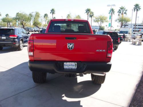 Lifted 2 Door Reg CabTradesman New 4.7L V8 4X4 Red Mopar 4WD Custom Financing, image 6