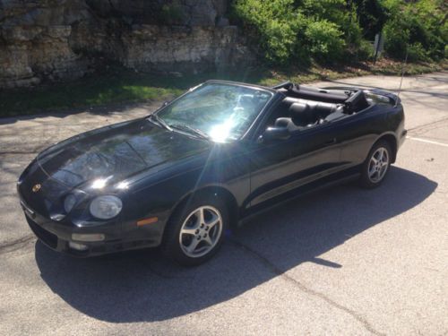 1999 celica convertible 5 speed leather free shipping toyour door!