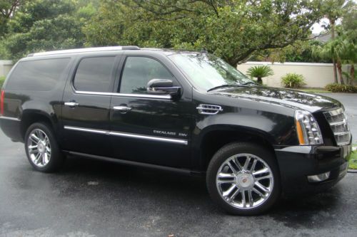 2010 cadillac escalade esv platinum sport utility 4-door 6.2l