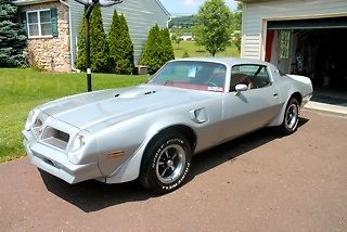 1976 trans am / 6.6 liter / frame on restoration