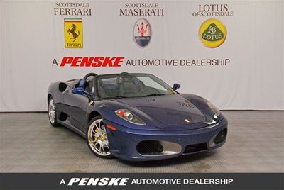 2007 ferrari f430 spider~daytona's~hi-fi sound~park sensors~stitching~like 2008