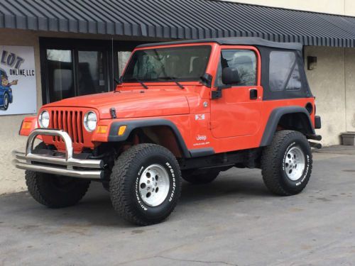 2006 jeep wrangler x lifted 4x4 low miles garage kept!!