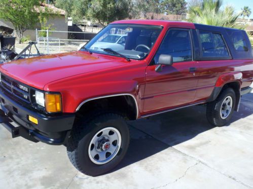 1988 toyota 4runner sr5 sport utility 2-door 3.0l