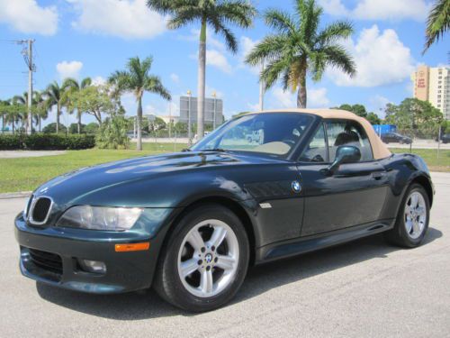 Florida low 67k z3 2.5 roadster auto power top leather heated seats nice!!!