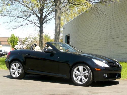 Slk350 roadster auto nav hk sound heating pkg prem i 26k must see &amp; drive save