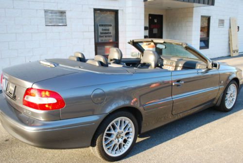 Convertible c70 volvo 2004 titanium grey low miles