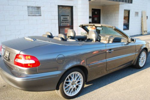 Convertible c70 volvo 2004 titanium grey low miles