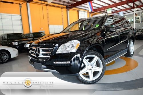 11 mercedes gl550 4matic awd 1 own hk nav pdc cam keyless dvd vent boards roofs