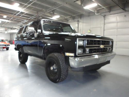 1988 chevrolet k5 blazer 4wd prestine condition with documents