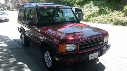California rust-free clean 2000 land rover discovery dii se one orig owner