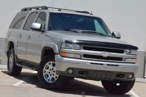 2005 chevrolet suburban z71 4x4 lth/htd seats r/entertainment s/roof $699 ship