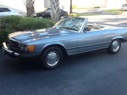 1976 mercedes benz 450sl roadster convertible