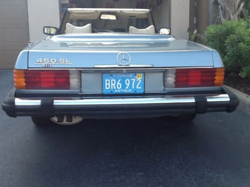 1976 Mercedes Benz 450SL Roadster Convertible, image 6