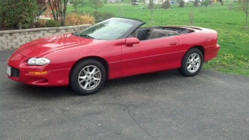 2002 chevy camaro convertible - anniversary edition