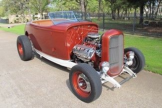 1932 ford high boy roadster, hemi v-8, 700r4, fresh build, great cruiser!