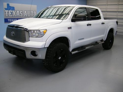 We finance!!!  2012 toyota tundra sr5 crewmax 4x4 flex fuel 15k mi texas auto