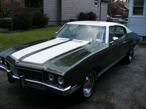 1972 buick skylark custom coupe 2-door 5.7l