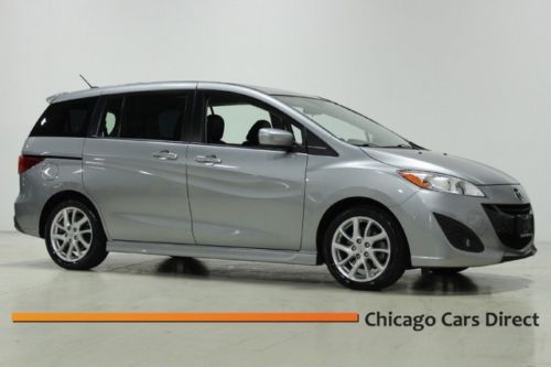 12 mazda5 grand touring xenon heated leather moonroof bluetooth one owner