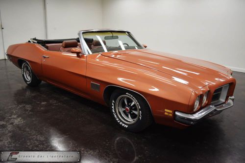 1971 pontiac lemans sport convertible 400 turbo 400 power top