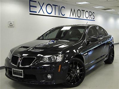 2009 pontiac g8 gxp 6.2l v8 sedan!! 6-speed heated-sts moonroof 19wheels 1-owner