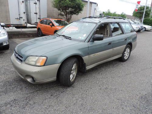 2001 subaru legacy outback, no reserve, one owner, looks and runs fine