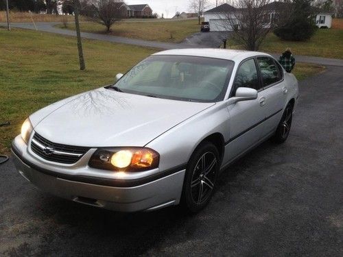 2001 chevrolet impala loaded!!!! no reserve!!!!