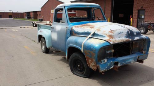1955 Ford f100 shortbed Rolling chassis, image 1