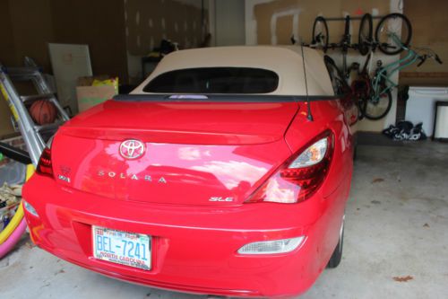 2007 toyota solara sle convertible 2-door 3.3l