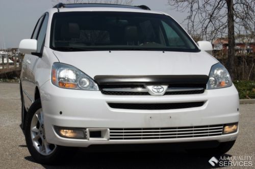 2004 toyota sienna xle limited awd rear dvd heated seats shades sunroof leather