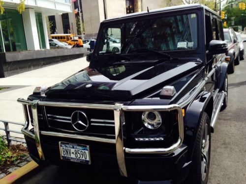 Mercedes benz black g63 amg upgraded pa6 designo exclusive (diamond pattern)