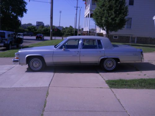 1986  cadillac fleetwood brougham d&#039;elegance