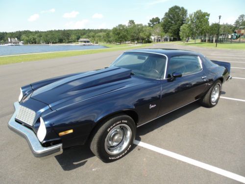 1974 chevrolet camaro hard top v8 4-speed in mississippi no minimum or reserve